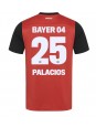 Bayer Leverkusen Exequiel Palacios #25 Kotipaita 2024-25 Lyhythihainen